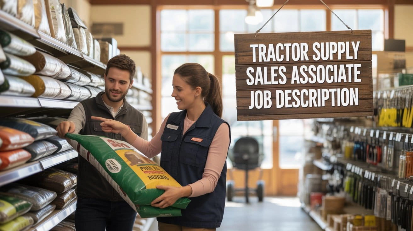 tractor supply sales associate job description