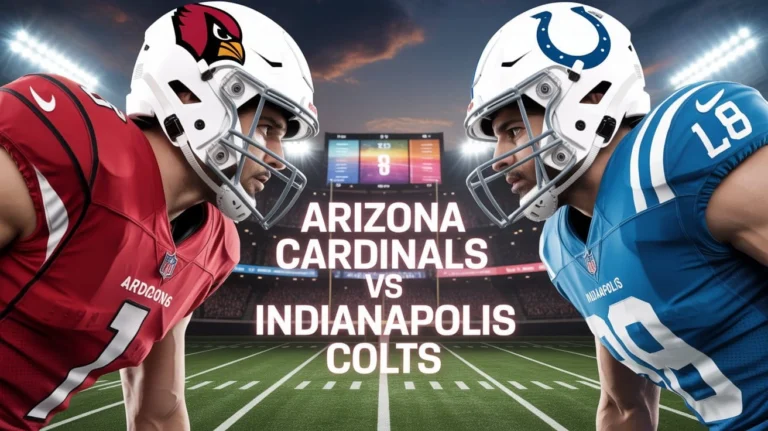 Arizona Cardinals vs Indianapolis Colts Match Player Stats