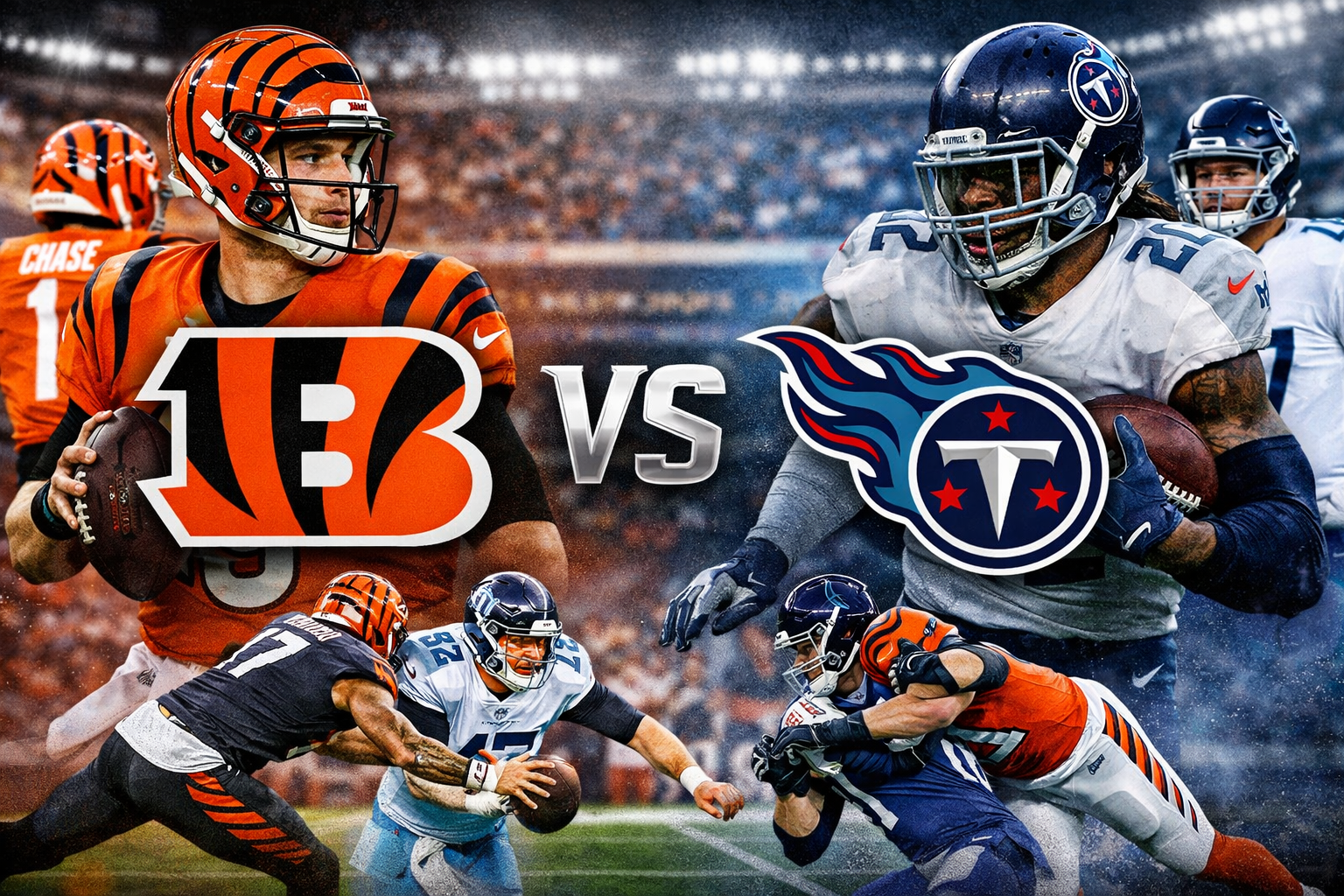 Bengals vs Titans Player Stats Breakdown 2025
