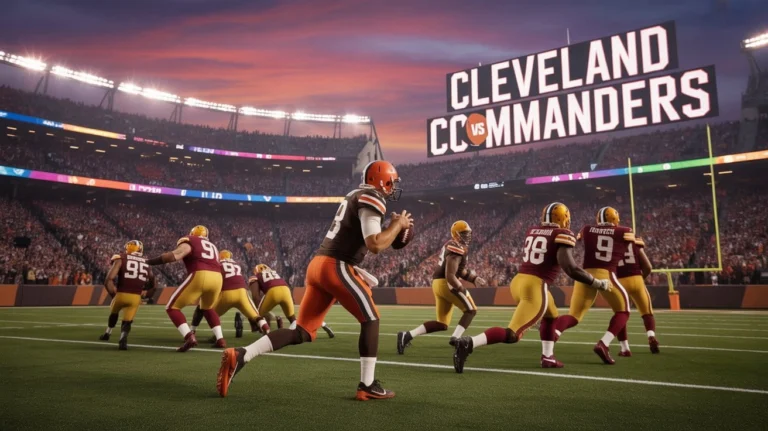 Cleveland Browns vs Washington Commanders Match Player Stats