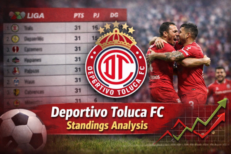 Deportivo Toluca FC Standings Guide 2026