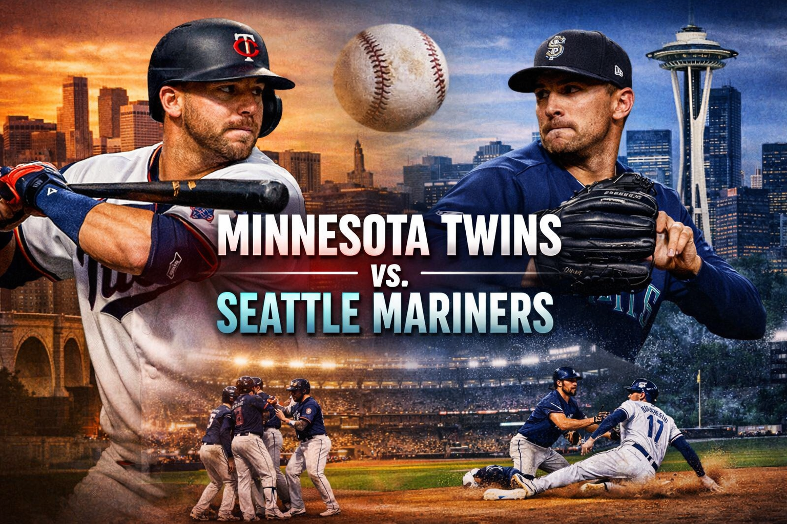 Minnesota Twins vs Seattle Mariners Timeline
