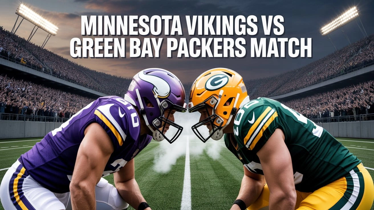 Minnesota Vikings vs Green Bay Packers Match Player Stats