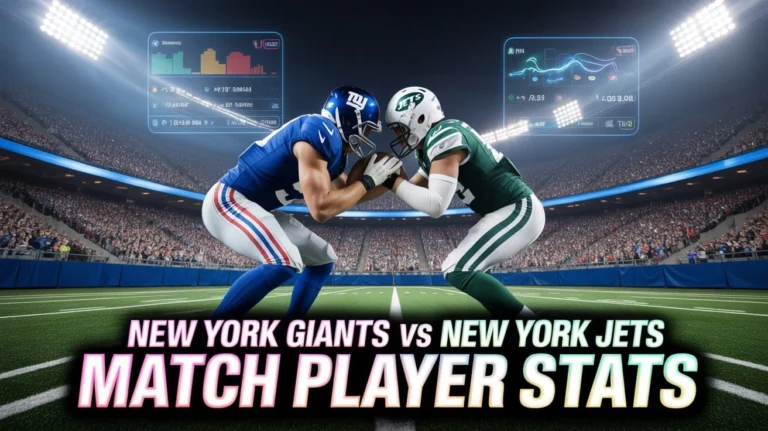 New York Giants vs New York Jets Match Player Stats