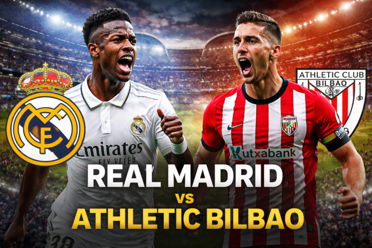Real Madrid vs Athletic Bilbao Timeline