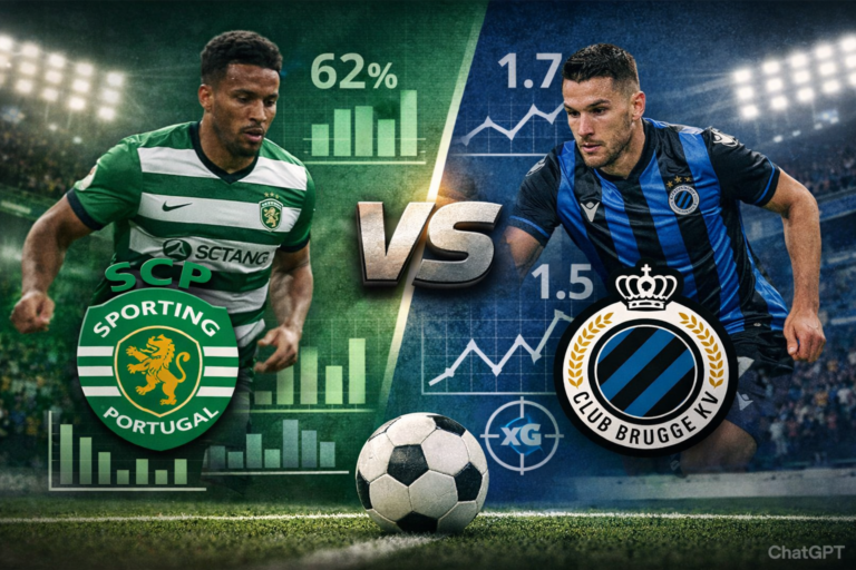 Sporting CP vs Club Brugge Stats Breakdown