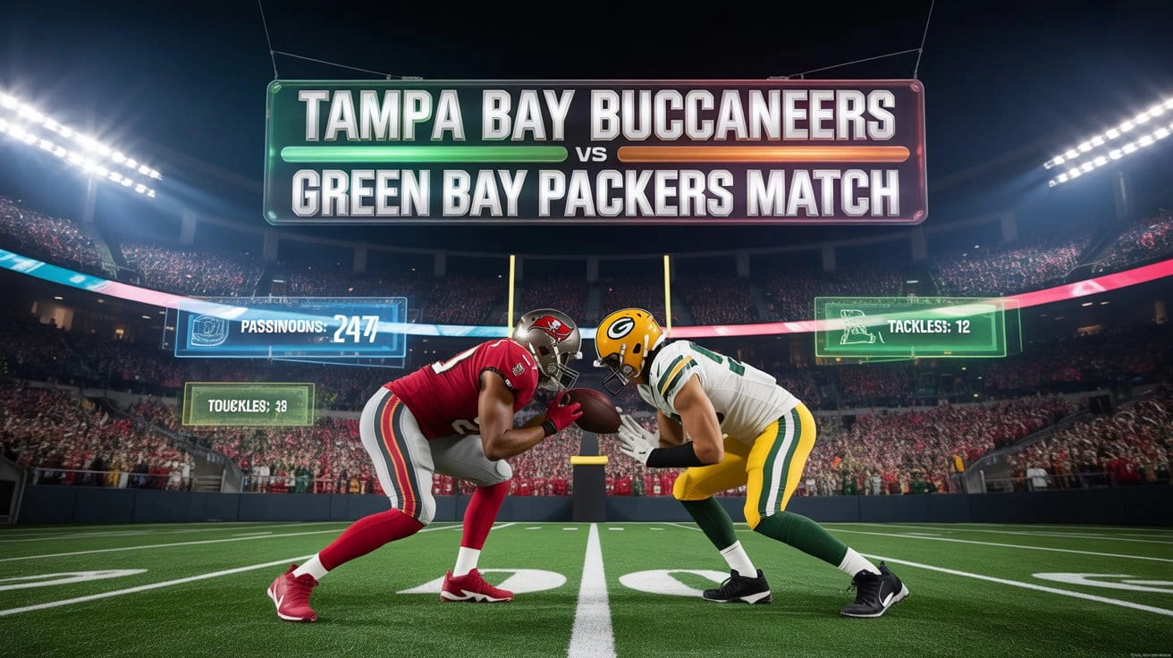 Tampa Bay Buccaneers vs Green Bay Packers Match Player Stats