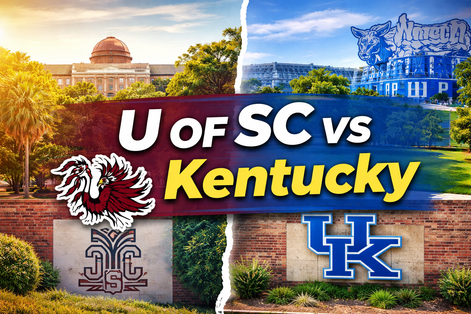 U of SC vs Kentucky: A Complete, Insightful Comparison