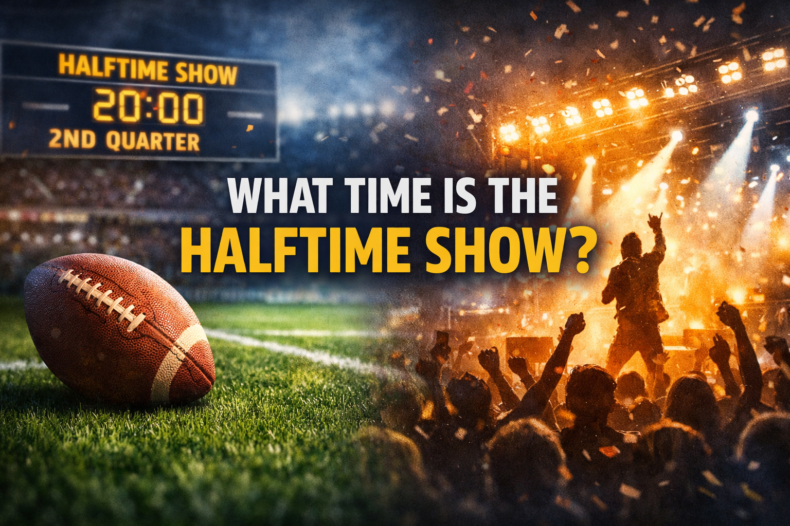 What Time Is the Halftime Show Guide